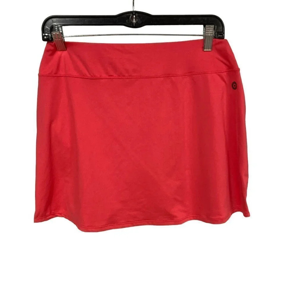 Skirt Sports Golf Skort, Bright Coral-Orange, Size Medium